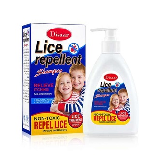 Lice Repellent Shampoo + Salicylic Acid + Peppermint 300ml _ Disaar