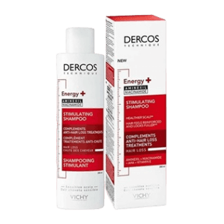 DERCOS Energy+ Aminexil, Niacinamide Stimulating Shampoo 200ml _ VICHY