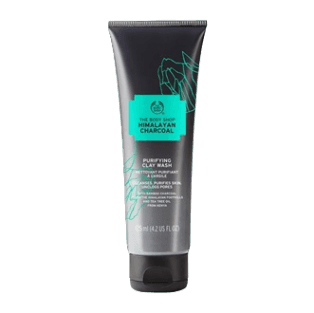 Himalayan Charcoal Purifying Clay Wash 125ml _ THE BODY SHOP