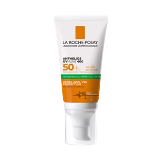 Anthelios Spf50+ Oil Control Dry Touch Finish Mattifying Effect Gel Cream 50ml _ LA ROCHE-POSAY