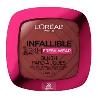 INFALLIBLE Up To 24H Fresh Wear Blush Powder 20 DARING ROSEWOOD 9g _ L'OREAL PARIS