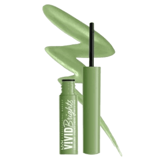 Vivid Brights Matte Liquid Eyeliner 02 GHOSTED GREEN 2ml _ NYX PROFESSIONAL MAKEUP