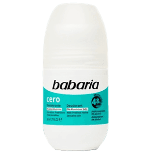 Cero Roll-On Deodorant 0% Aluminium Salts With Prebiotic Active Sensitive Skin 50ml _ babaria