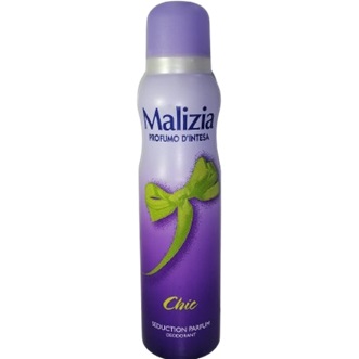 Chic Seduction Deodorant Spray for Women 150ml _ Malizia