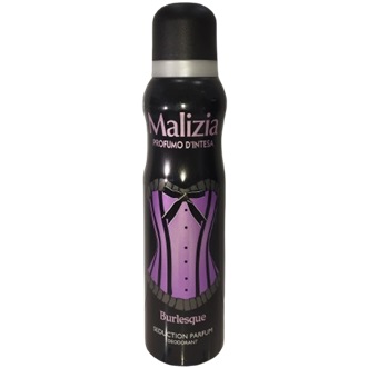 Burlesque Seduction Deodorant Spray for Women 150ml _ Malizia